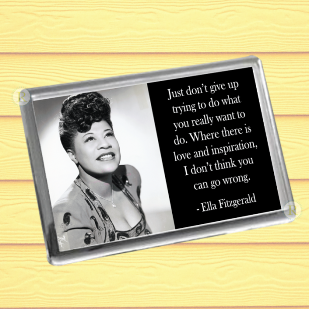 Ella Fitzgerald Fridge Magnet